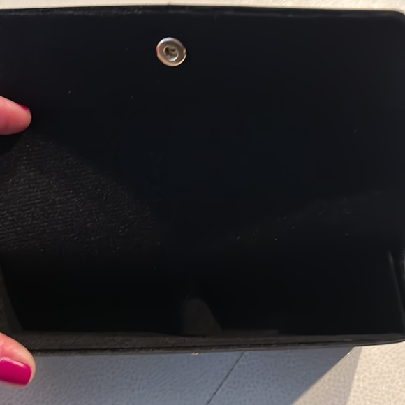 Sunglass/Eyewear Cases New Vegan Black Hard Exterior Snap closure  **5/$25!!** - Picture 2 of 3